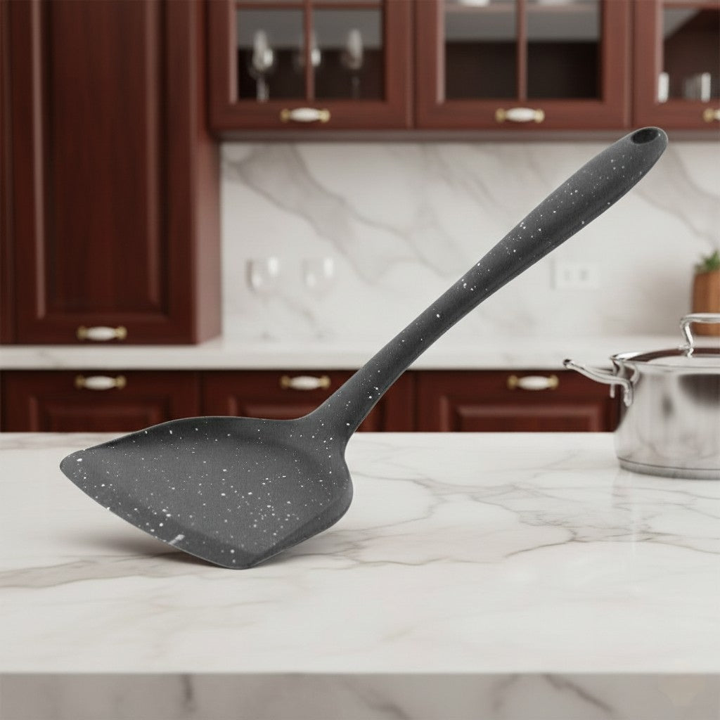 Non Stick Spoon Turner Spatula – Heat-Resistant Kitchen Tool Gadget 32 cm