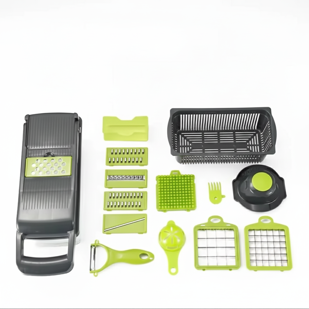16-in-1 Vegetable Chopper & Slicer | Multi-Function Kitchen Cutter
